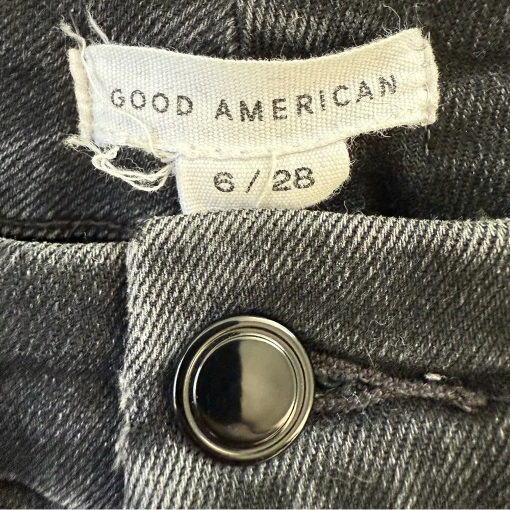 Good American Good Legs Shadow Pocket High Rise Skinny Jeans 28 - Picture 2 of 4